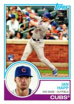 1983 Topps insert
#83-15 Ian Happ 2018 Topps, 1983 Topps insert #83-15 Ian Happ