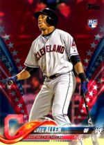 #99 Independence Day Parallel serial #'d to 76 2018 Topps #99 Independence Day Parallel serial #'d to 76