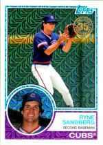 Silver Pack 1983 Promo
#43 Ryne Sandberg 2018 Topps, Silver Pack 1983 Promo #43 Ryne Sandberg