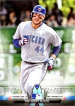 Topps Salute insert
#15 Anthony Rizzo 2018 Topps, Topps Salute insert #15 Anthony Rizzo