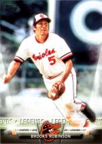 Topps Salute insert
#31 Brooks Robinson 2018 Topps, Topps Salute insert #31 Brooks Robinson