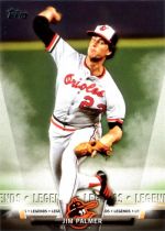 Topps Salute insert
#33 Jim Palmer 2018 Topps, Topps Salute insert #33 Jim Palmer