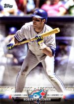 Topps Salute insert
#36 Roberto Alomar 2018 Topps, Topps Salute insert #36 Roberto Alomar