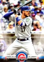 Topps Salute insert
#47 Kris Bryant 2018 Topps, Topps Salute insert #47 Kris Bryant
