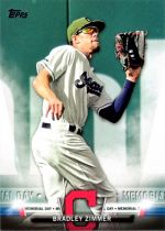 Topps Salute insert
#57 Bradley Zimmer 2018 Topps, Topps Salute insert #57 Bradley Zimmer