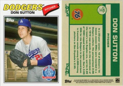 2018 Dodgers 60th Anniversary Cards - #LAD-14 2018 Dodgers 60th Anniversary Cards - #LAD-14